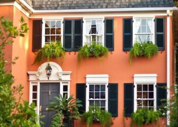 Màu sơn ngoại thất  đẹp cho người mệnh Hỏa