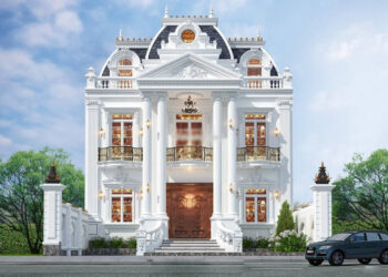 Chiêm ngưỡng những biệt thự đẹp kiến trúc Pháp